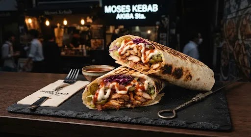 シャワルマラップ (トルティーヤ巻) / Shawarma Wrap - Moses Kebab Akiba